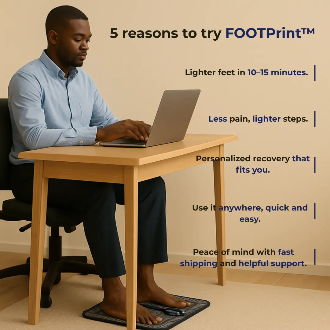 FOOTPrint™ EMS Foot Massager Relaxation
